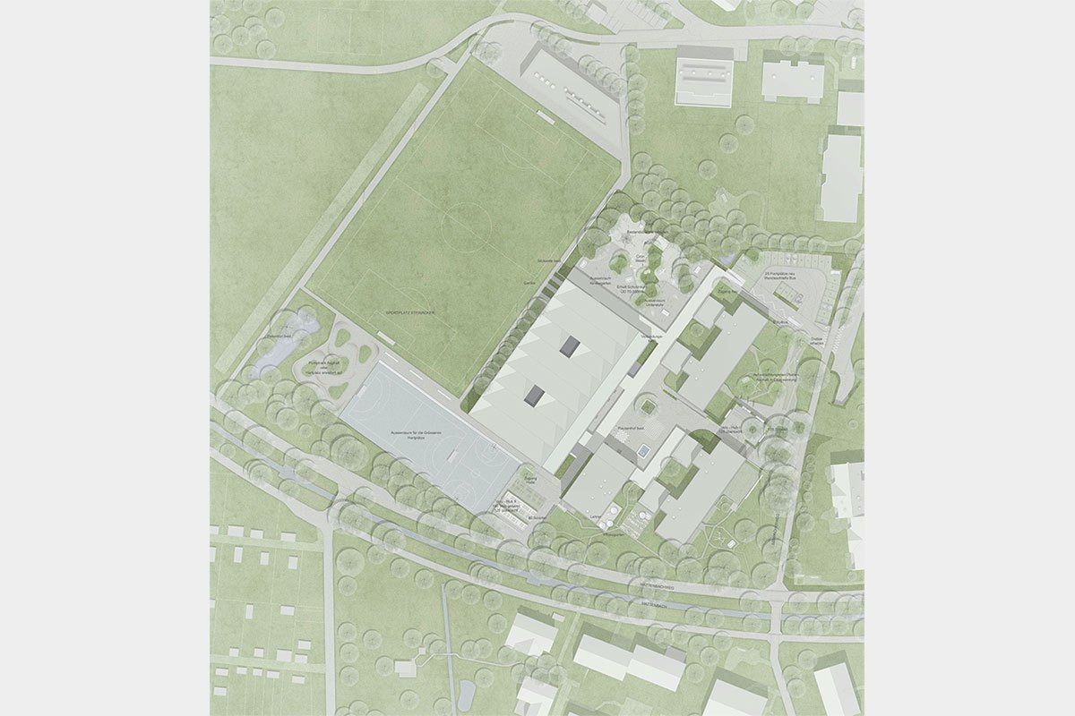 Selektiver Projektwettbewerb Schulhaus Steinacker Winterthur